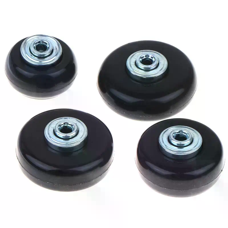 Silent Replacement Luggage Wheels - Wear Resistant Universal Suitcase Wheels Silent