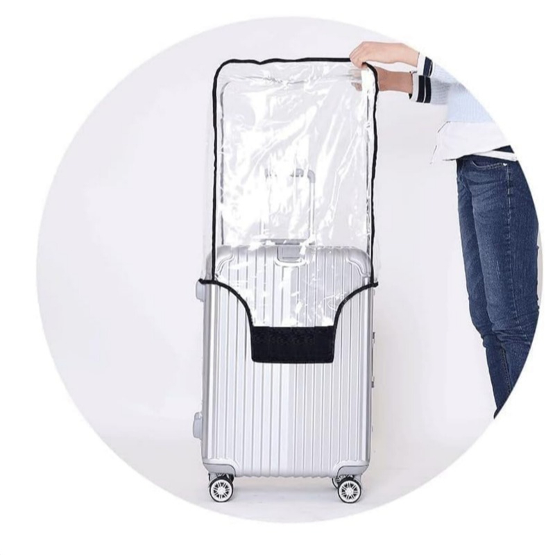 Waterproof Wheeled Suitcase Du - đánh giá và giá Luggage Protective Cover Transparent