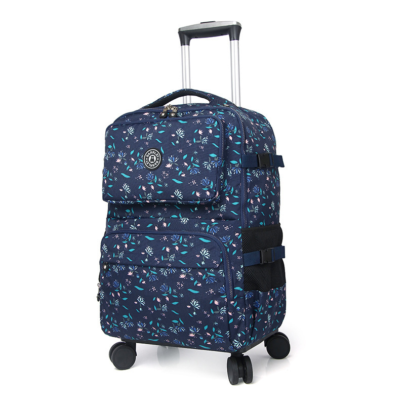 Women Travel Trolley Suitcase  - đánh giá và giá Foldable Rolling Luggage Bag