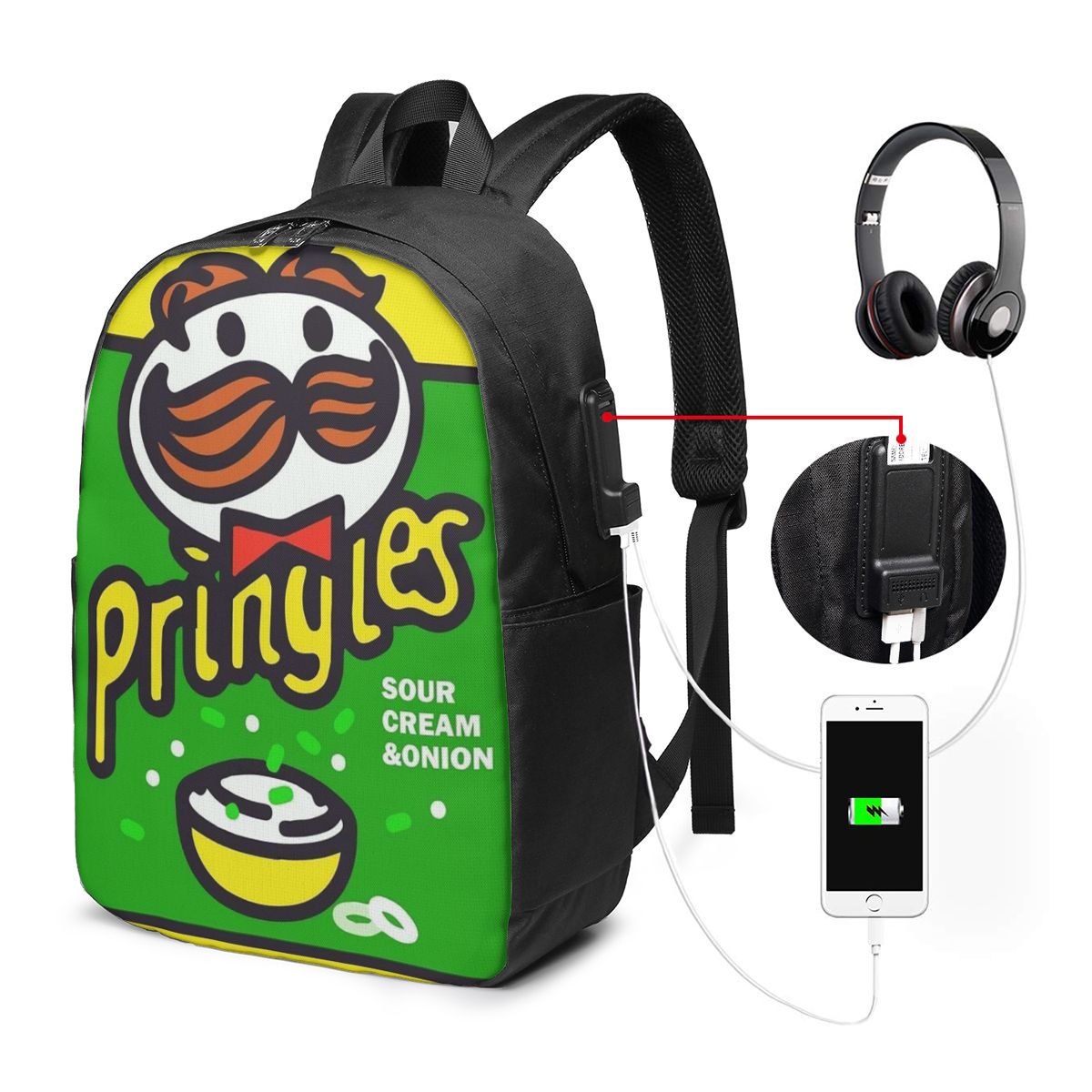 Potato Crisps Chips Pringles P - đánh giá và giá Backpacks