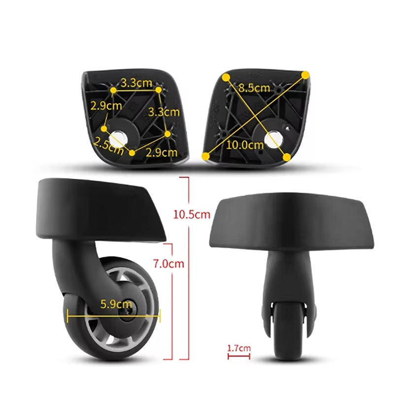 For Samsonite JY103 JY105 JY10 - đánh giá và giá Silent Replacement Luggage Wheels