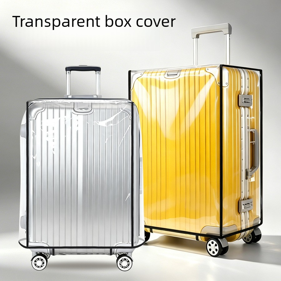 Transparent PVC Luggage Cover  - đánh giá và giá Luggage Protective Cover Transparent