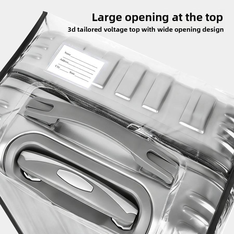 Transparent PVC Luggage Cover  - đánh giá và giá Luggage Protective Cover Transparent