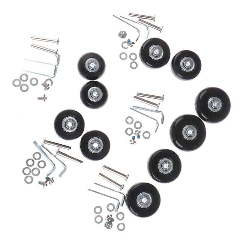 1Set OD 40-54mm Suitcase Parts - đánh giá và giá Silent Replacement Luggage Wheels