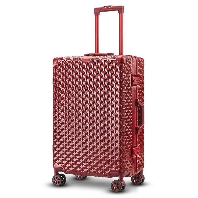 New Travel suitcase,password b - đánh giá và giá Aluminum Frame Carry On Luggage