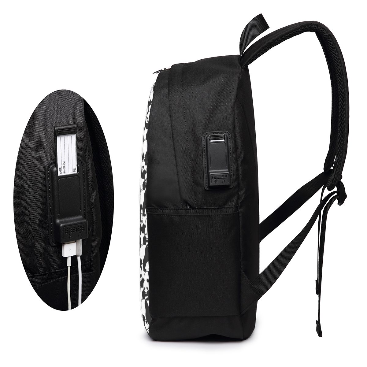 Panda Pattern Backpack Travel  - đánh giá và giá Travel Bags